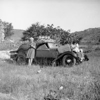 Le Léchat (Lot et Garonne) Traction avant lors de la débacle