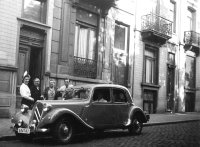 Bruxelles Traction avant dans les rues de Bruxelles