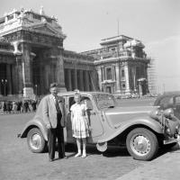 Bruxelles Traction avant devant le palais de justice