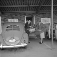  Vw coccinelle - Arrivée à l'hôtel